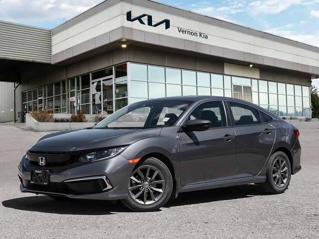 Gray 2021 Honda Civic Sedan Front-Wheel Drive Automatic
