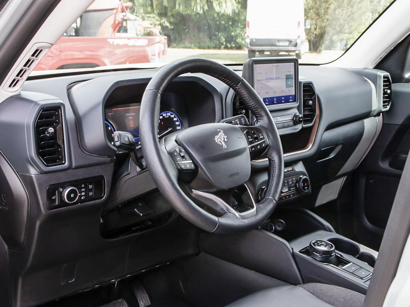 2023 Ford Bronco Sport Outer Banks Top-Tier Outer Banks, Premium Two-Tone Leather, Loaded - Grey exterior view 12