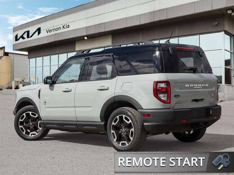 2023 Ford Bronco Sport Outer Banks Top-Tier Outer Banks, Premium Two-Tone Leather, Loaded - Grey exterior view 4