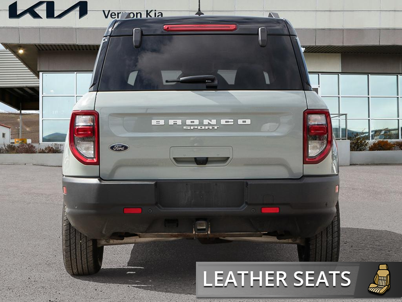 2023 Ford Bronco Sport Outer Banks Top-Tier Outer Banks, Premium Two-Tone Leather, Loaded - Grey exterior view 5