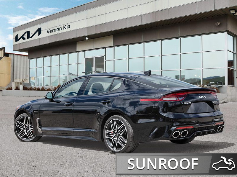 2023 Kia Stinger GT Elite AWD w/Black Interior End of an Era! Final Year 3.3T Stinger GT Elite, Mint - Black exterior view 4