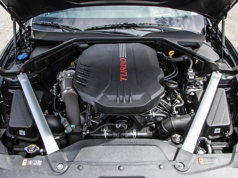 2023 Kia Stinger GT Elite AWD w/Black Interior End of an Era! Final Year 3.3T Stinger GT Elite, Mint - Black exterior view 8