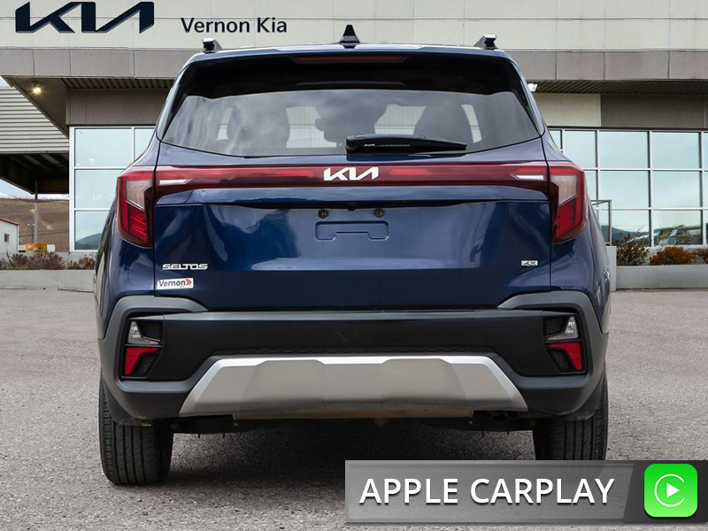 2025 Kia Seltos EX SUV Space, Hatchback Gas Bills! Best-In-Class Utility - Dark Ocean Blue exterior view 5