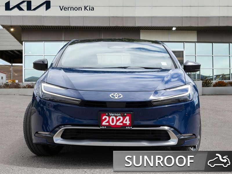 2024 Toyota Prius Prime XSE Ultimate Pump Skipper! Smart PHEV Engine, Literal Pennies - Blue exterior view 2