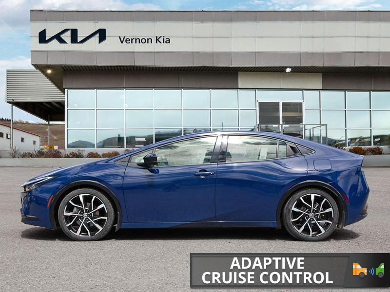 2024 Toyota Prius Prime XSE Ultimate Pump Skipper! Smart PHEV Engine, Literal Pennies - Blue exterior view 3