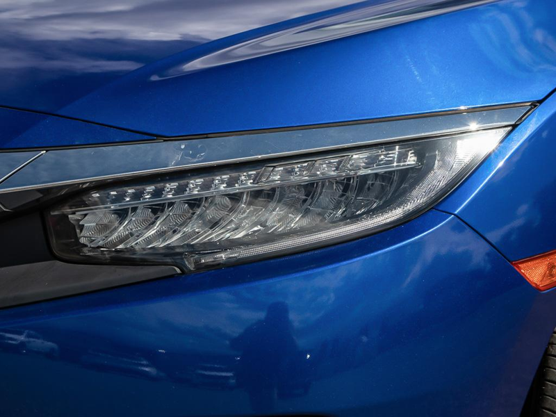 2016 Honda Civic Sedan Touring  Top-of-the-Line Touring! Full Heated Leather, Moonroof - Blue exterior view 10