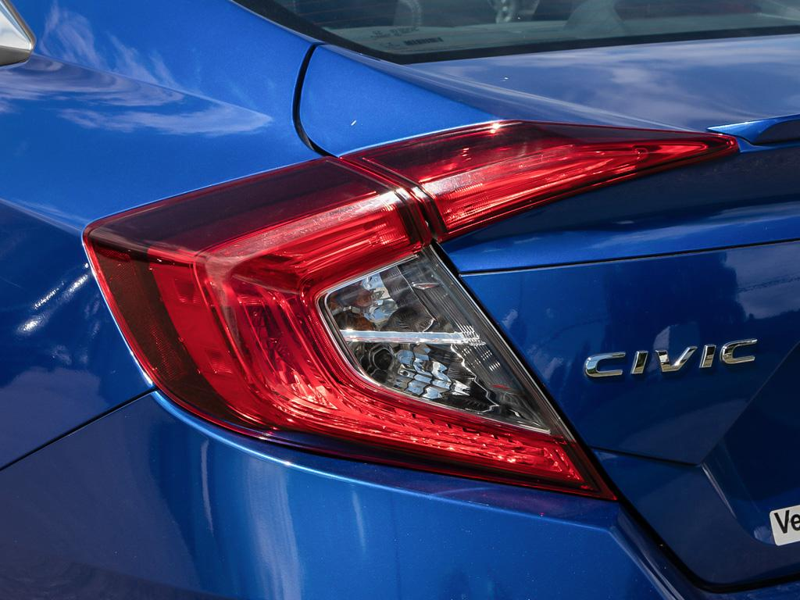 2016 Honda Civic Sedan Touring  Top-of-the-Line Touring! Full Heated Leather, Moonroof - Blue exterior view 12
