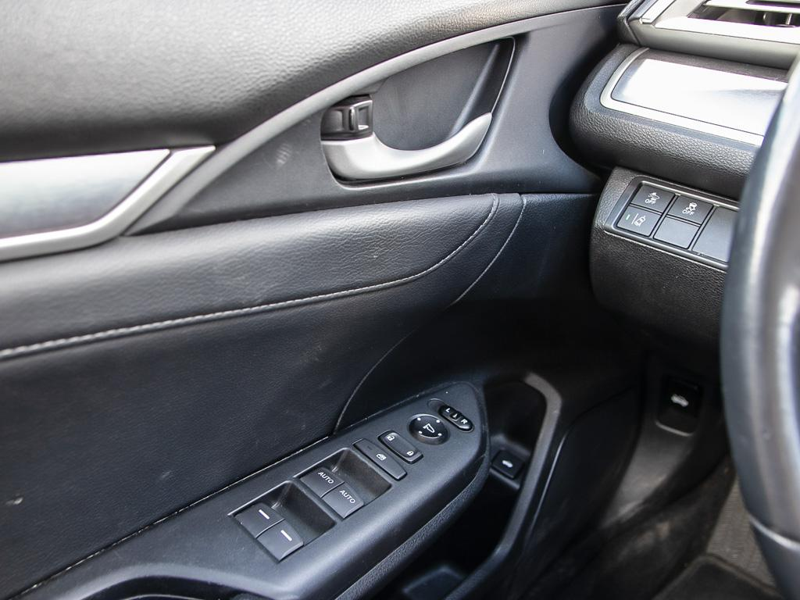 2016 Honda Civic Sedan Touring  Top-of-the-Line Touring! Full Heated Leather, Moonroof - Blue exterior view 17