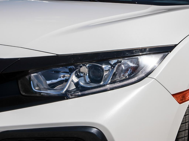 2018 Honda Civic Hatchback LX CVT Euro Hatchback Styling! Aggressive Look, Huge Cargo Space - White exterior view 10
