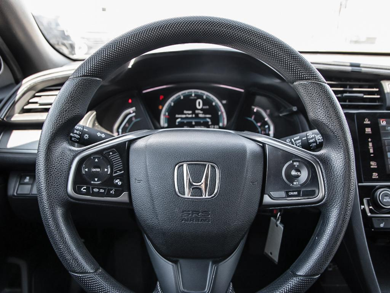 2018 Honda Civic Hatchback LX CVT Euro Hatchback Styling! Aggressive Look, Huge Cargo Space - White exterior view 14