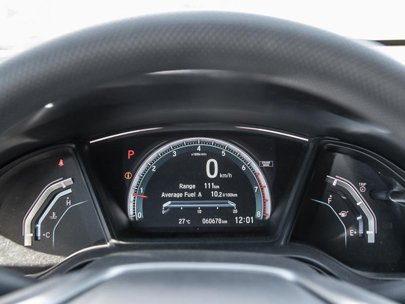2018 Honda Civic Hatchback LX CVT Euro Hatchback Styling! Aggressive Look, Huge Cargo Space - White exterior view 15