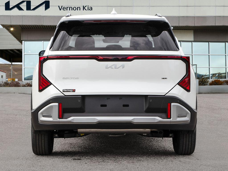 2027 Kia Seltos LX - $110.53 /Wk - Low Mileage - Snow White Pearl exterior view 5
