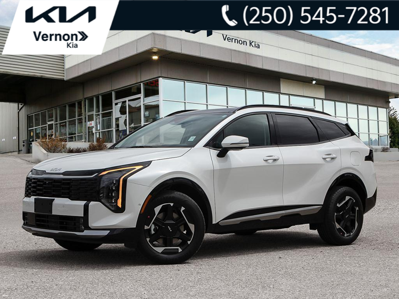 2026 Kia Sportage Hybrid SX AWD w/Black Interior - $154.76 /Wk - Snow White Pearl exterior view 1