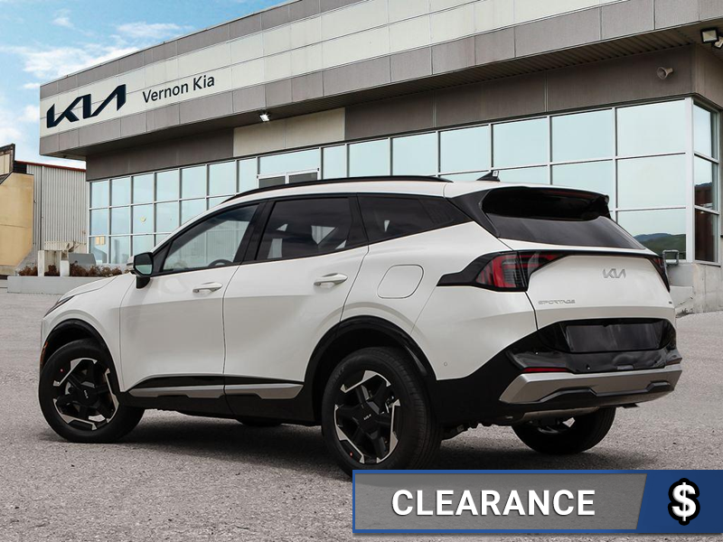 2026 Kia Sportage Hybrid SX AWD w/Black Interior - $154.76 /Wk - Snow White Pearl exterior view 4