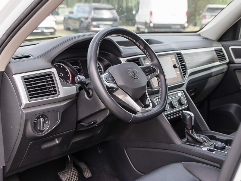 2021 Volkswagen Atlas Comfortline 3.6 FSI  True 7-Seater Utility! Massive 3rd Row, Huge Cargo Bay - White exterior view 13