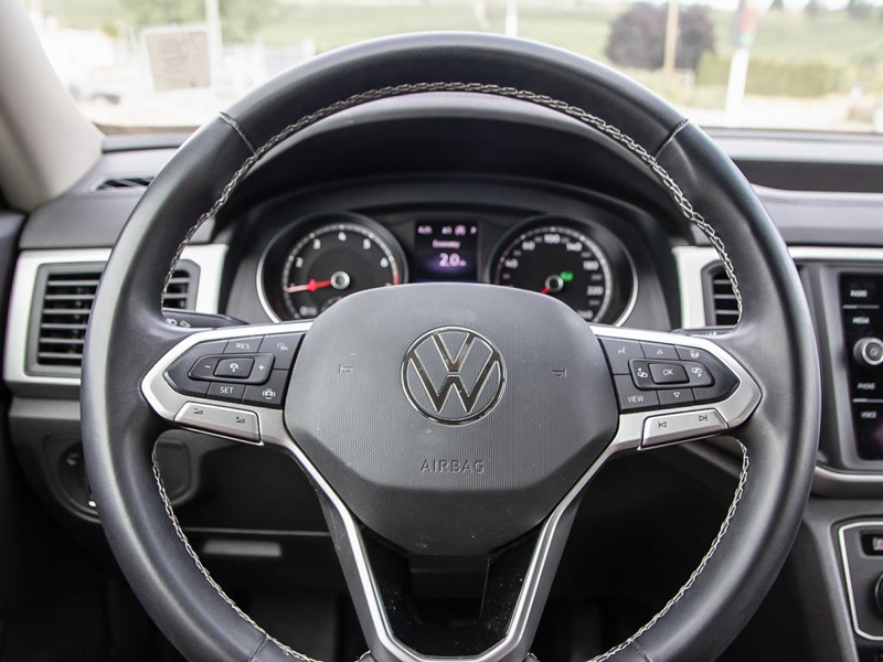 2021 Volkswagen Atlas Comfortline 3.6 FSI  True 7-Seater Utility! Massive 3rd Row, Huge Cargo Bay - White exterior view 14