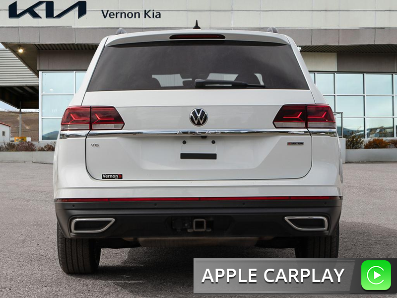 2021 Volkswagen Atlas Comfortline 3.6 FSI  True 7-Seater Utility! Massive 3rd Row, Huge Cargo Bay - White exterior view 5