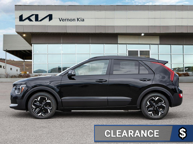 2026 Kia Niro EV Wind+ - Leather Seats - Aurora Black Pearl exterior view 3