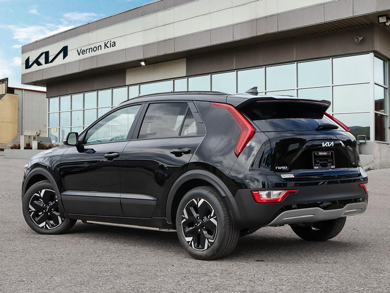 2026 Kia Niro EV Wind+ - Leather Seats - Aurora Black Pearl exterior view 4