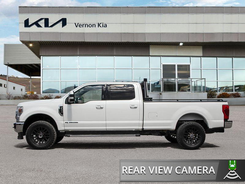 2022 Ford F-350 Super Duty Lariat  The Ultimate Tow Rig! Heavy Duty F350 Powerhouse, Tough - White exterior view 3