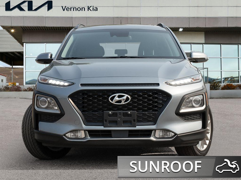 2021 Hyundai Kona 2.0L Luxury AWD  Ditch High Gas Bills! Compact Footprint, Low cost of Ownership - Grey exterior view 2