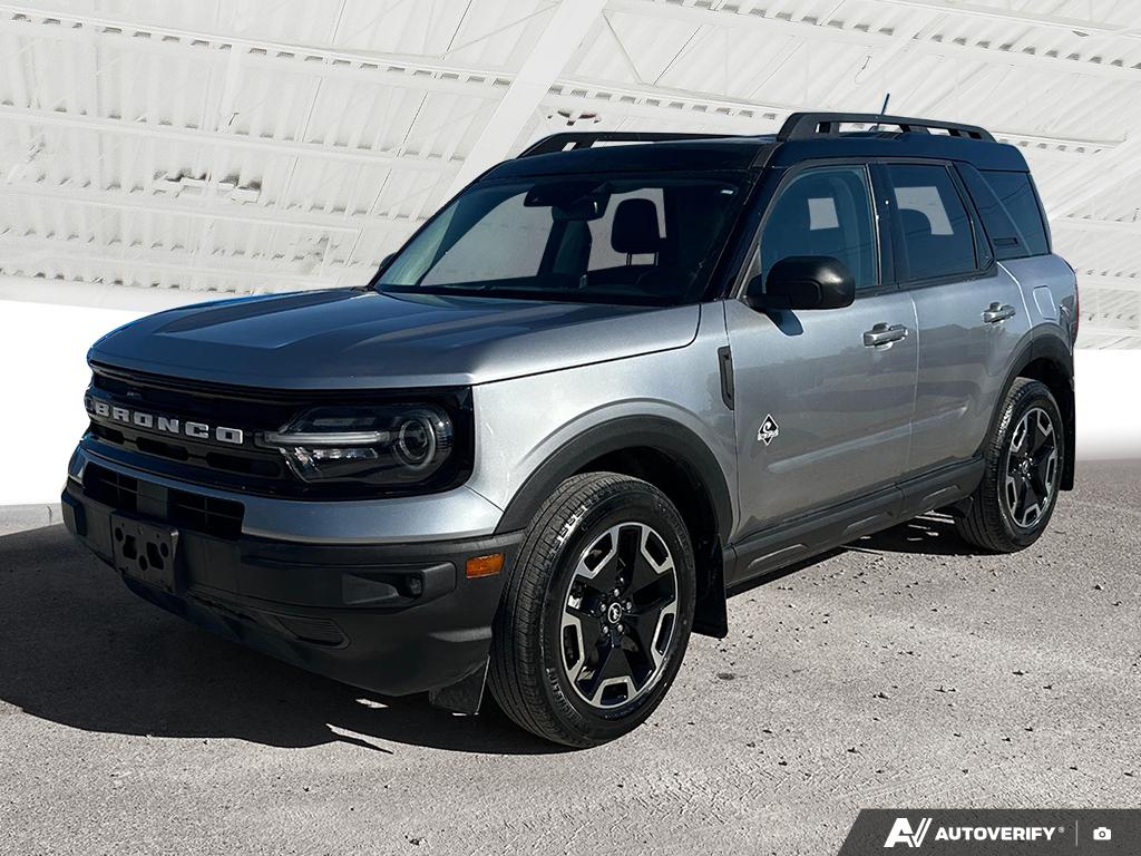 Iconic Silver Metallic 2023 Ford Bronco Sport SUV / Crossover All-Wheel Drive Automatic