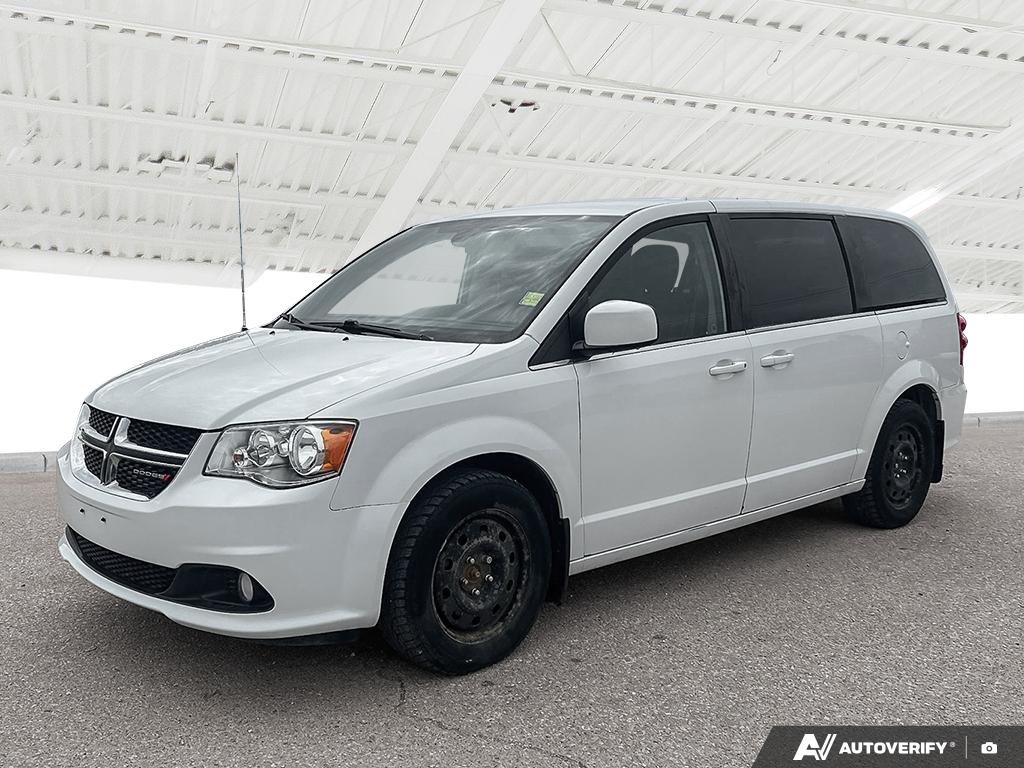 Bright White 2019 Dodge Grand Caravan SXT Premium Plus FWD Minivan Automatic
