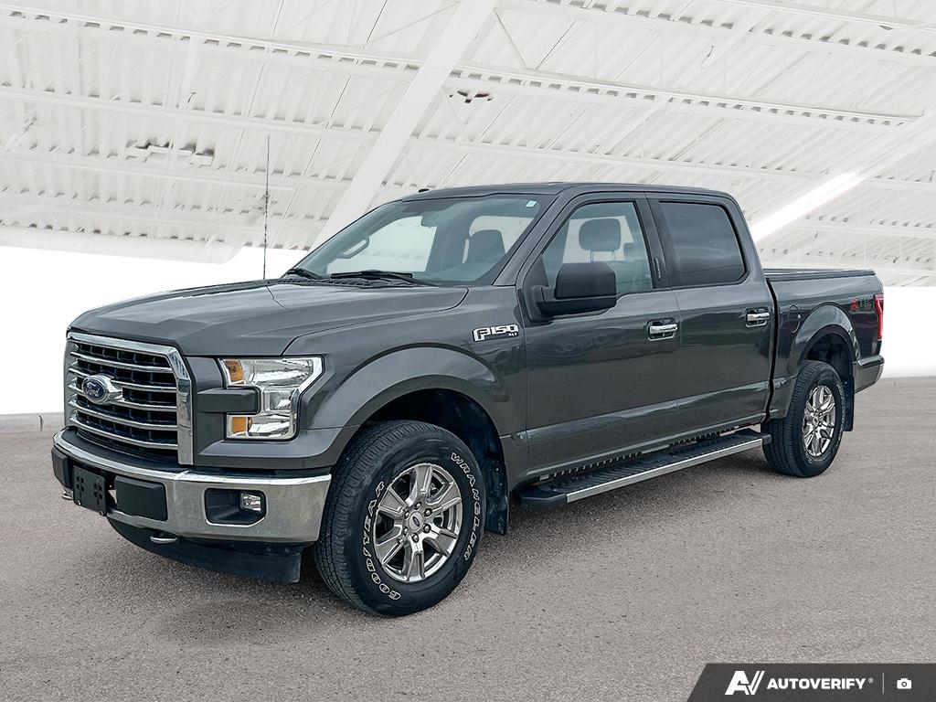 Gray 2017 Ford F-150 Pickup Truck Four-Wheel Drive Automatic