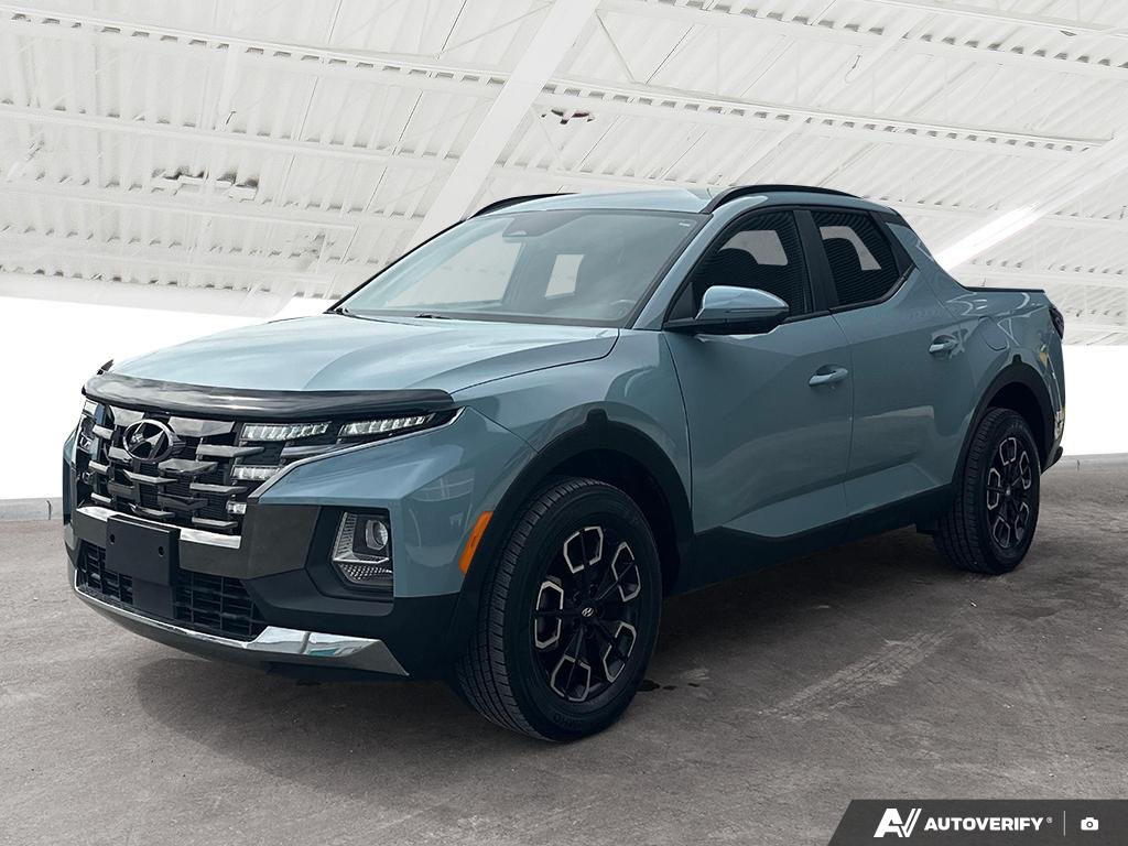 Blue 2024 Hyundai Santa Cruz Pickup Truck Automatic