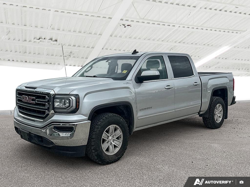 Silver 2018 GMC Sierra 1500 Pickup Truck Four-Wheel Drive Automatic