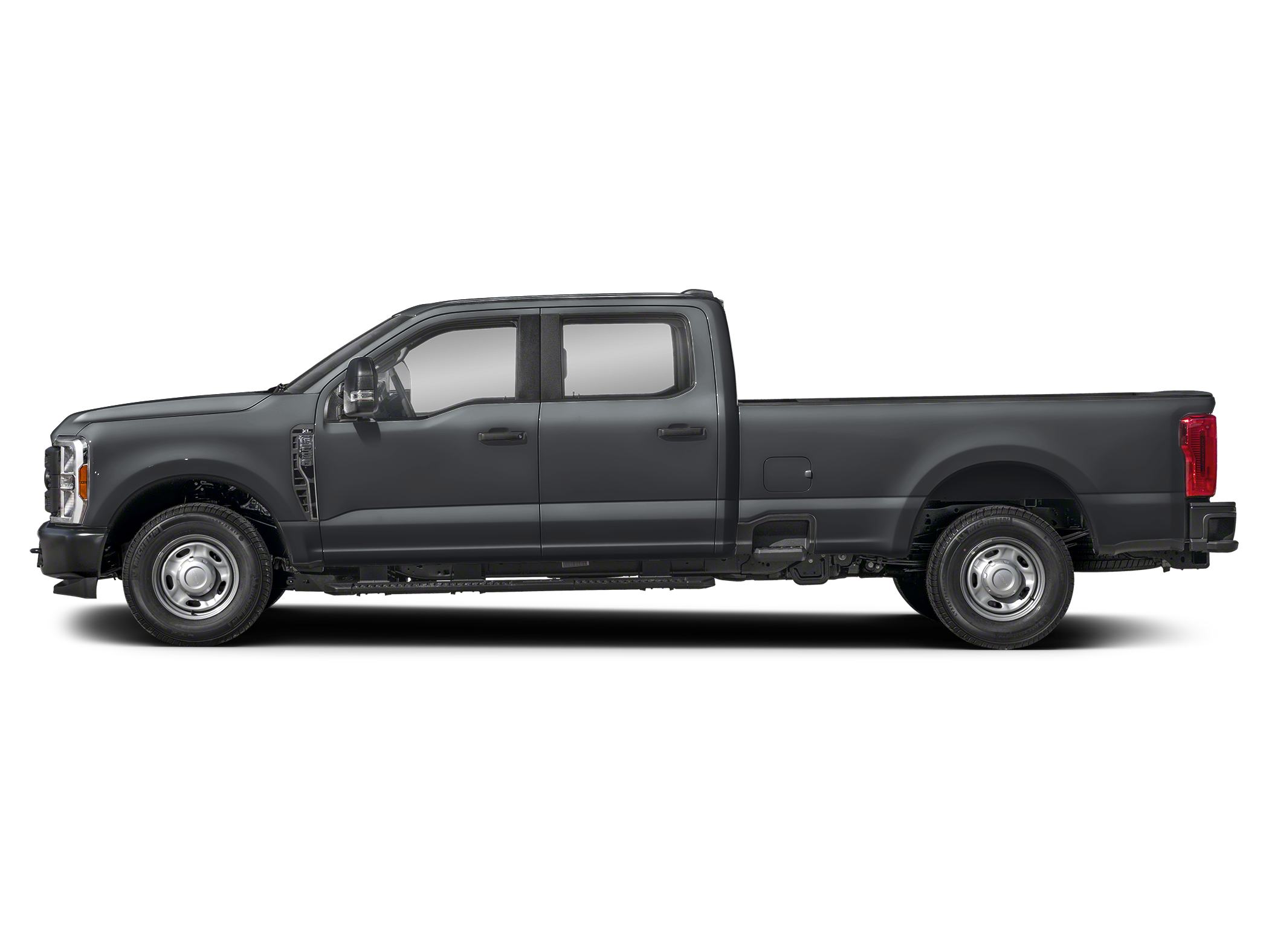 Gray (Carbonized Grey Metallic) 2026 Ford F-250 Super Duty Pickup Truck Four-Wheel Drive Automatic