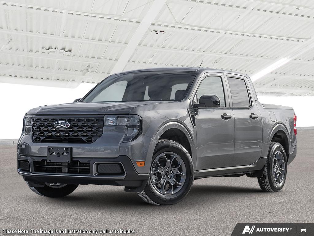 Gray (Carbonized Grey Metallic) 2026 Ford Maverick XLT SuperCrew AWD Pickup Truck All-Wheel Drive Automatic