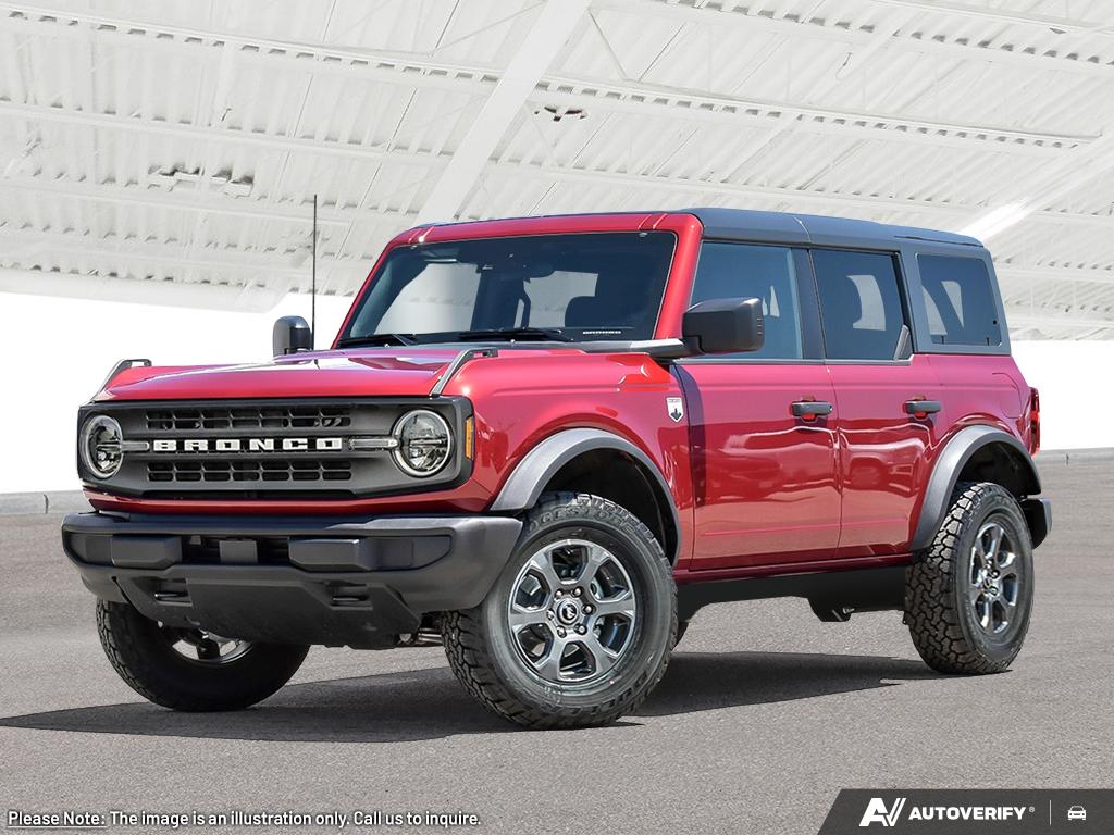 Ruby Red Tinted Clearcoat 2026 Ford Bronco SUV / Crossover Four-Wheel Drive Automatic