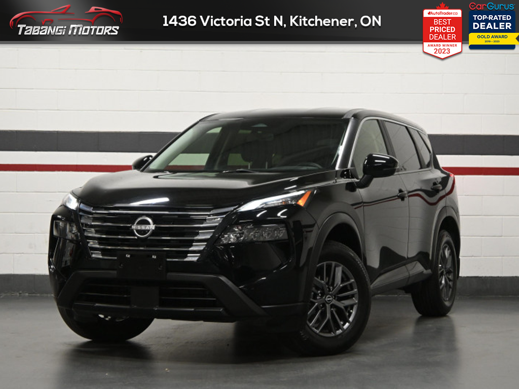 Black 2024 Nissan Rogue S AWD SUV / Crossover All-Wheel Drive Automatic