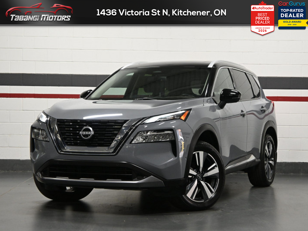 Gray 2023 Nissan Rogue SL AWD SUV / Crossover All-Wheel Drive Automatic