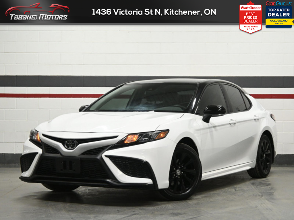 White 2024 Toyota Camry SE FWD Sedan Front-Wheel Drive Automatic