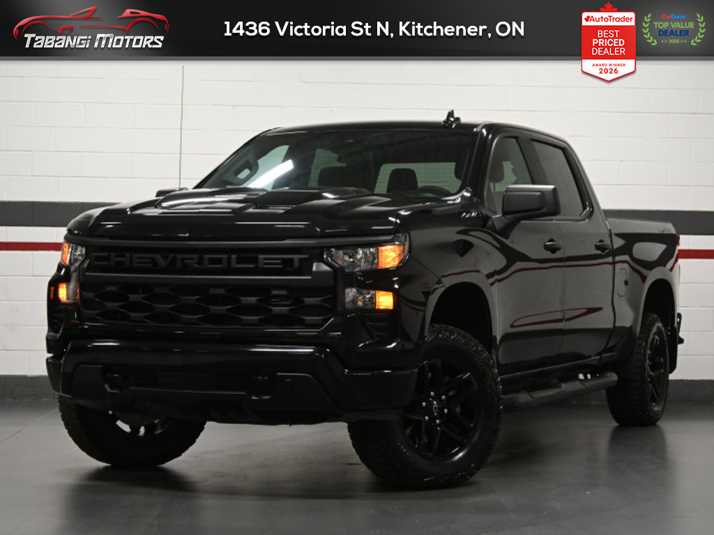 Black 2024 Chevrolet Silverado 1500 Pickup Truck Four-Wheel Drive Automatic
