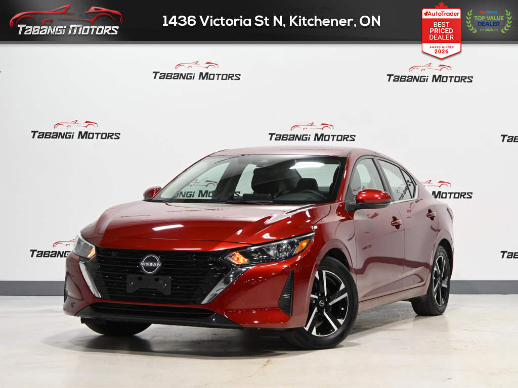 Red 2024 Nissan Sentra Sedan Front-Wheel Drive Automatic