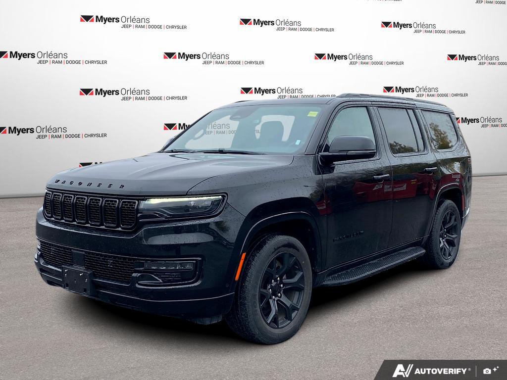 Diamond Black Crystal Pearl 2024 Jeep Wagoneer SUV / Crossover Four-Wheel Drive Automatic