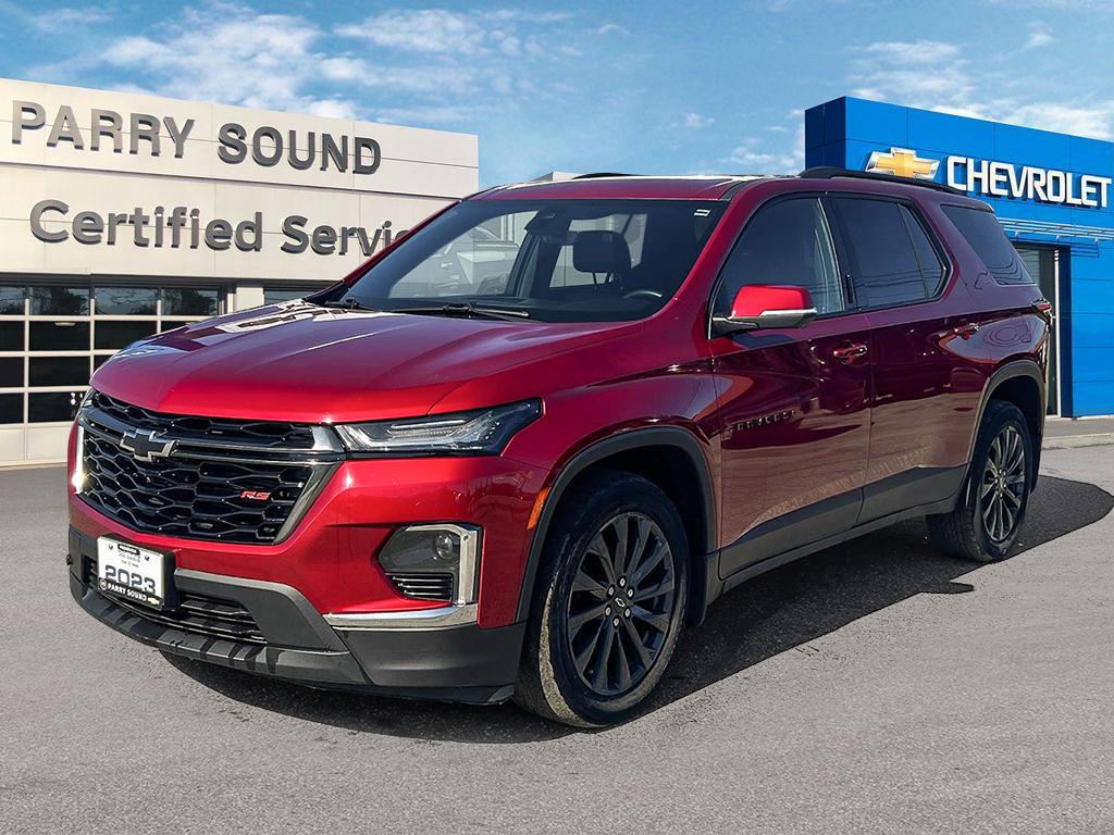 Radiant Red Tintcoat 2023 Chevrolet Traverse SUV / Crossover Four-Wheel Drive Automatic