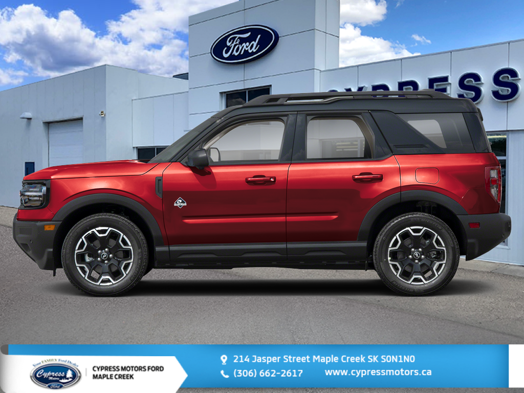 Ruby Red 2026 Ford Bronco Sport SUV / Crossover All-Wheel Drive Automatic