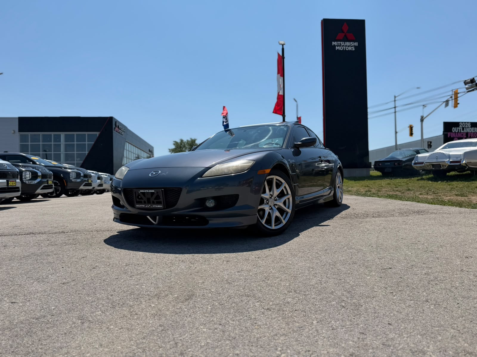Gray 2008 Mazda RX-8 Coupe Rear-Wheel Drive Automatic