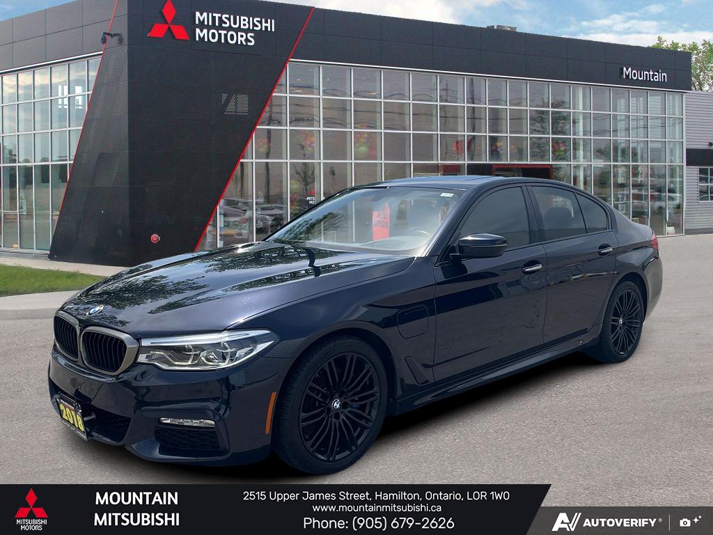 Blue 2018 BMW 5 Series 530e xDrive iPerformance Sedan AWD Sedan All-Wheel Drive Automatic
