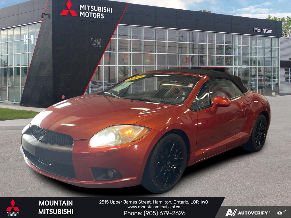 Orange 2012 Mitsubishi Eclipse Spyder GT-P Convertible Automatic