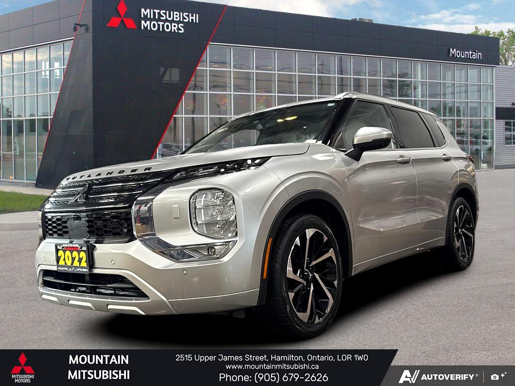 Gray 2022 Mitsubishi Outlander GT S-AWC SUV / Crossover Automatic