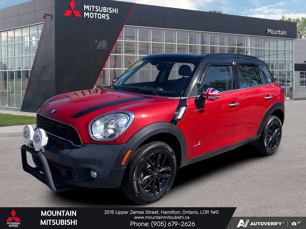 Red 2013 MINI Countryman S ALL4 AWD SUV / Crossover All-Wheel Drive Manual