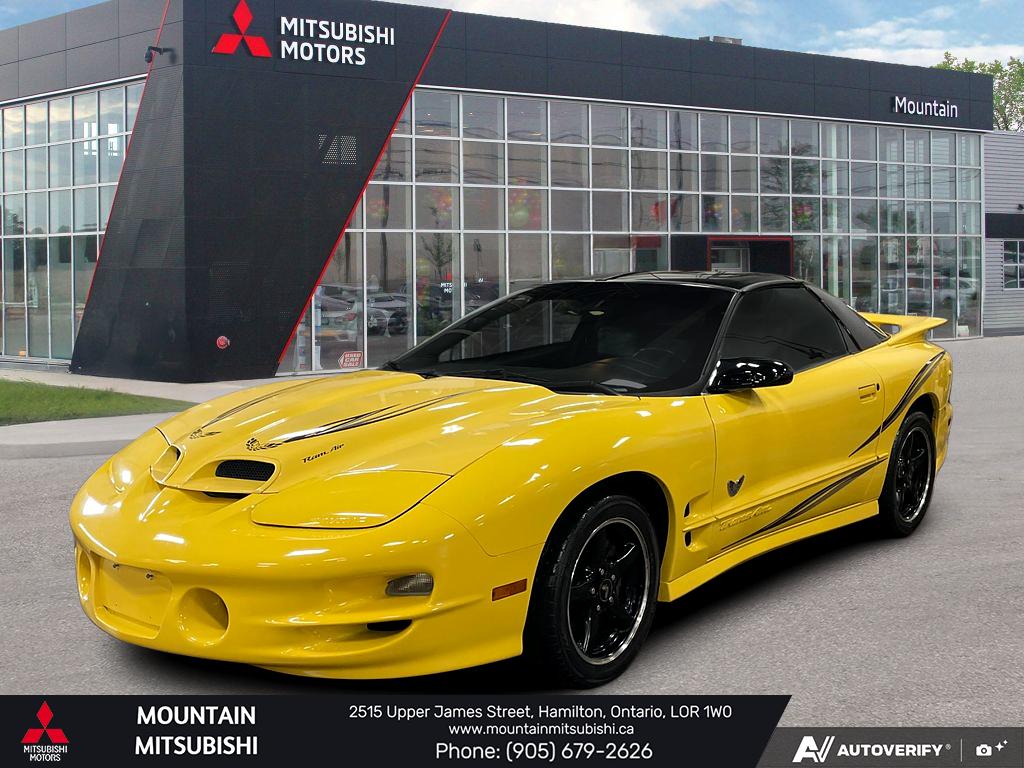 Yellow 2002 Pontiac Firebird Trans Am Coupe Rear-Wheel Drive Automatic