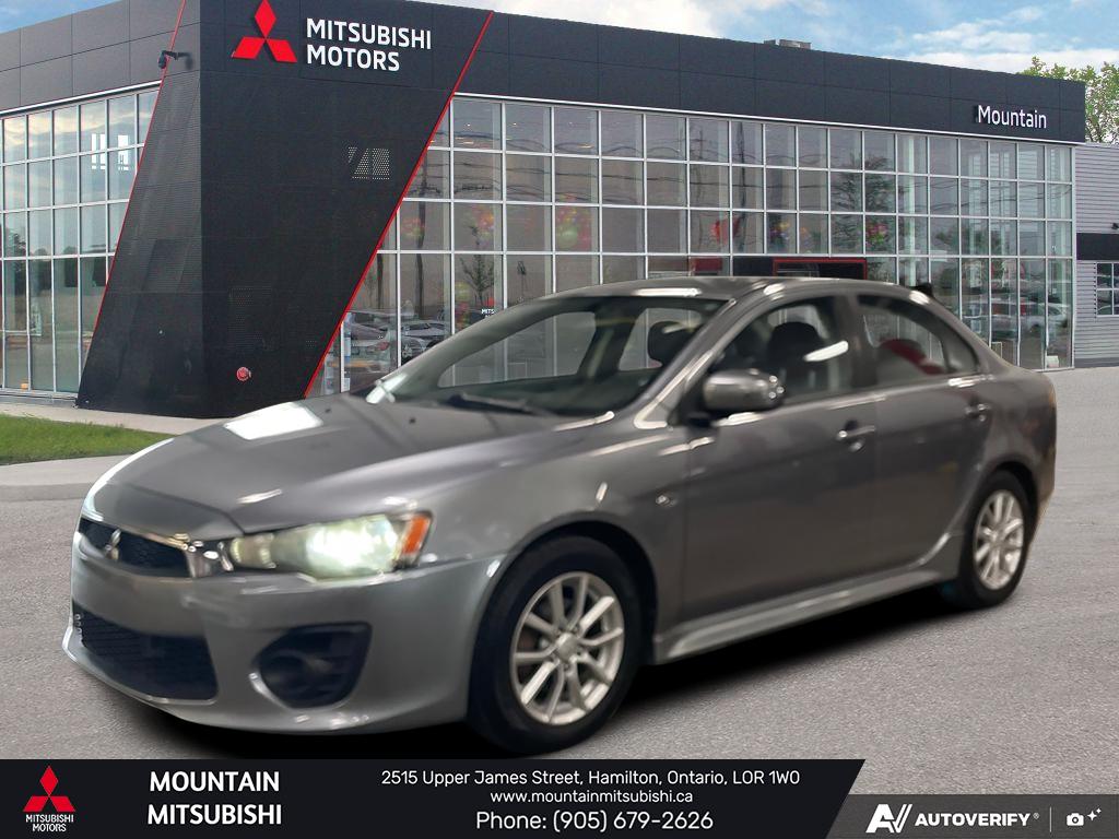 Gray 2017 Mitsubishi Lancer Sedan All-Wheel Drive Automatic