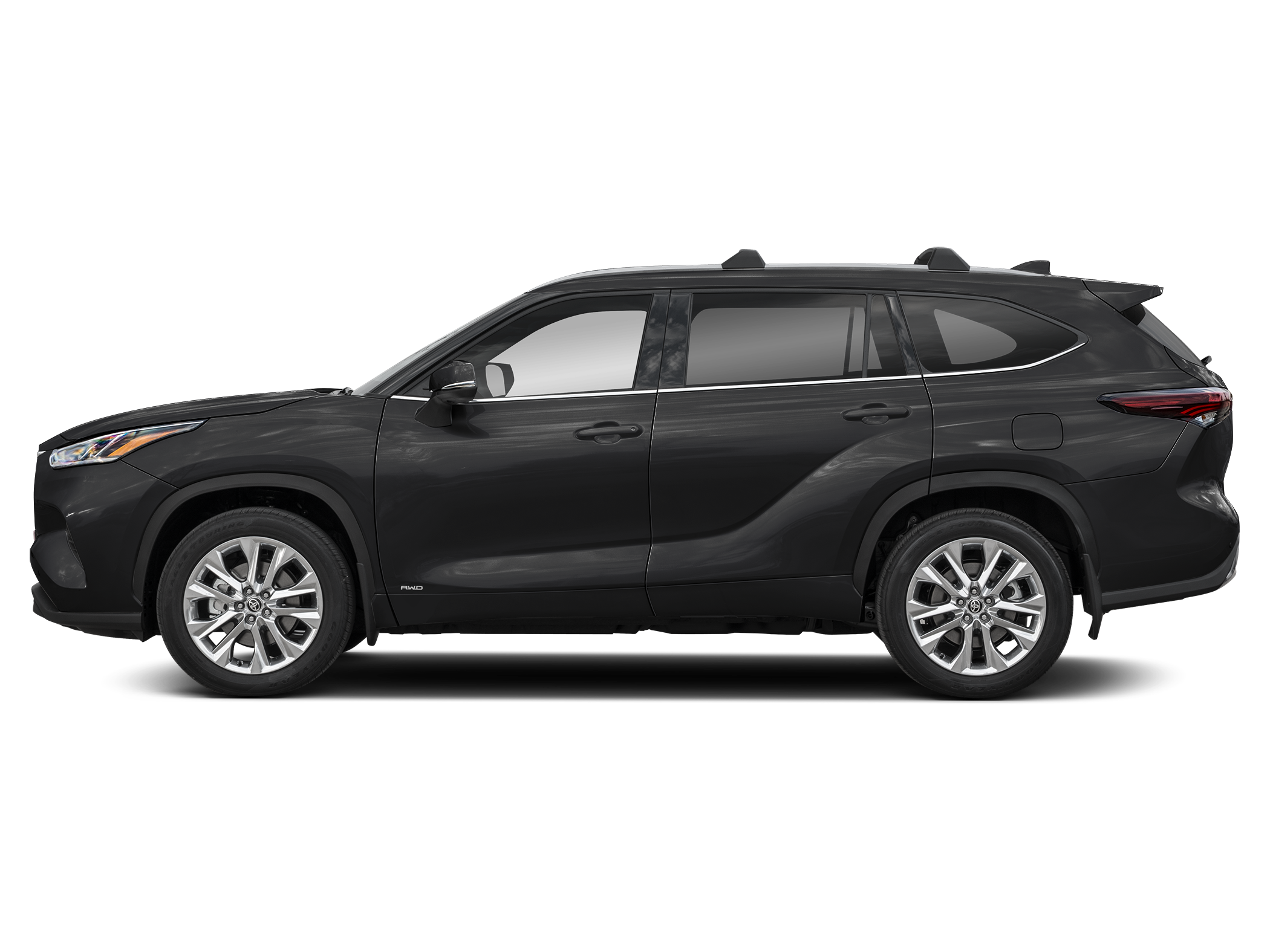Black 2026 Toyota Highlander Hybrid SUV / Crossover All-Wheel Drive Automatic