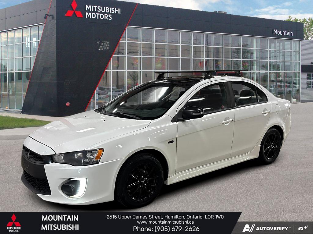 White 2017 Mitsubishi Lancer Sedan Automatic